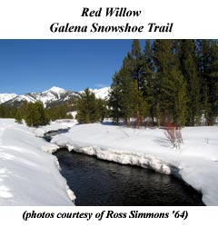 Red Willow - Galena Snowshoe Trail . . .